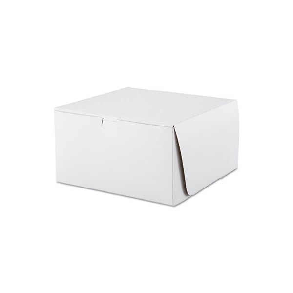 Southern Champion SCT, Tuck-Top Bakery Boxes, 10w X 10d X 5 1/2h, White, 100/carton, PK100 0977 - main